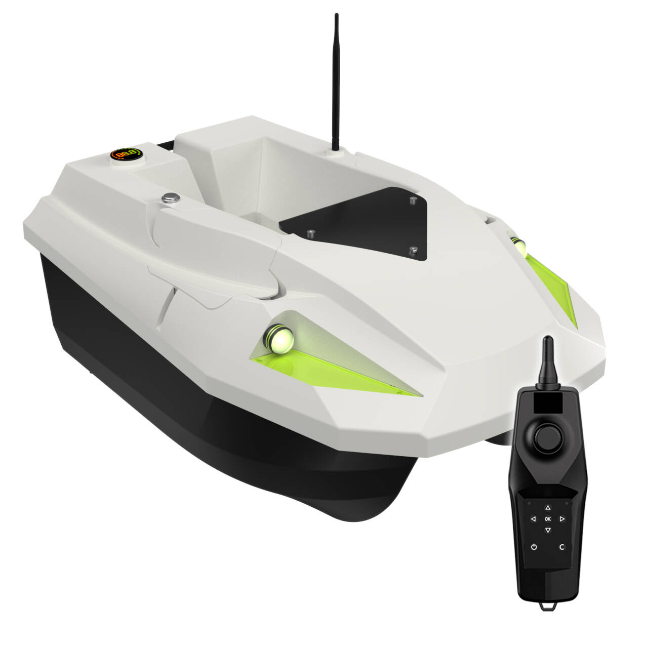 Fishing Boat Gps - LED Nachtversie Afstandsbediening Visvoerboot GPS 1,5KG
