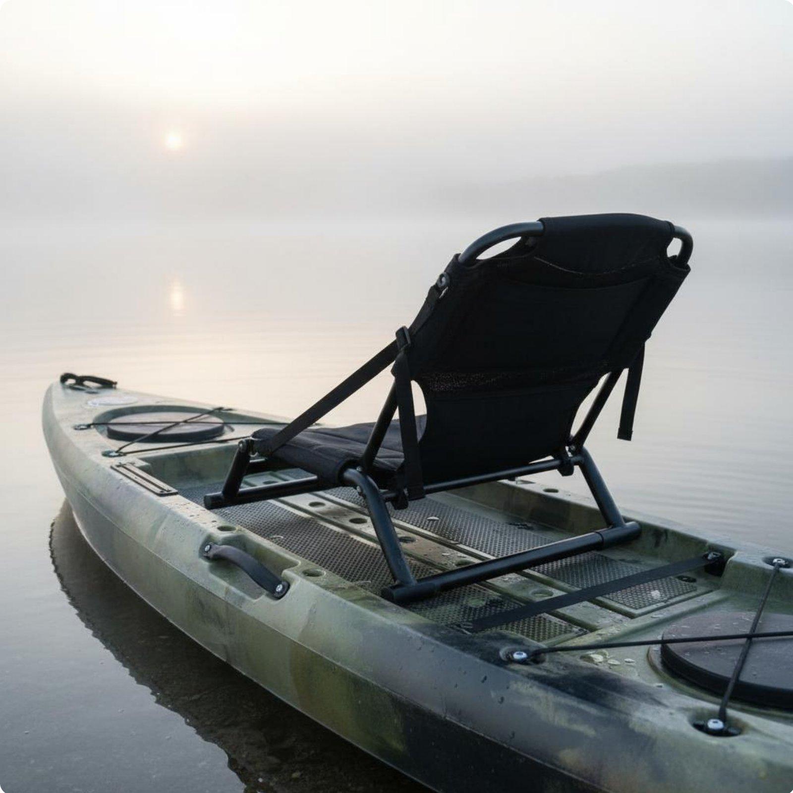 Fishing Boat Seat - Duurzame kajakstoel van staal, inklapbare bootstoel,