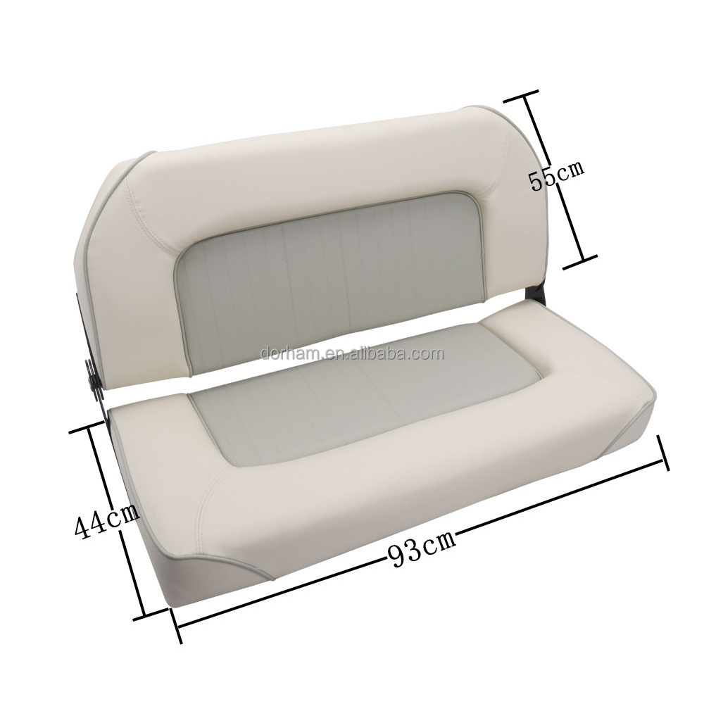 Fishing Boat Seat - Marine dubbele opklapbare bootstoel met lage