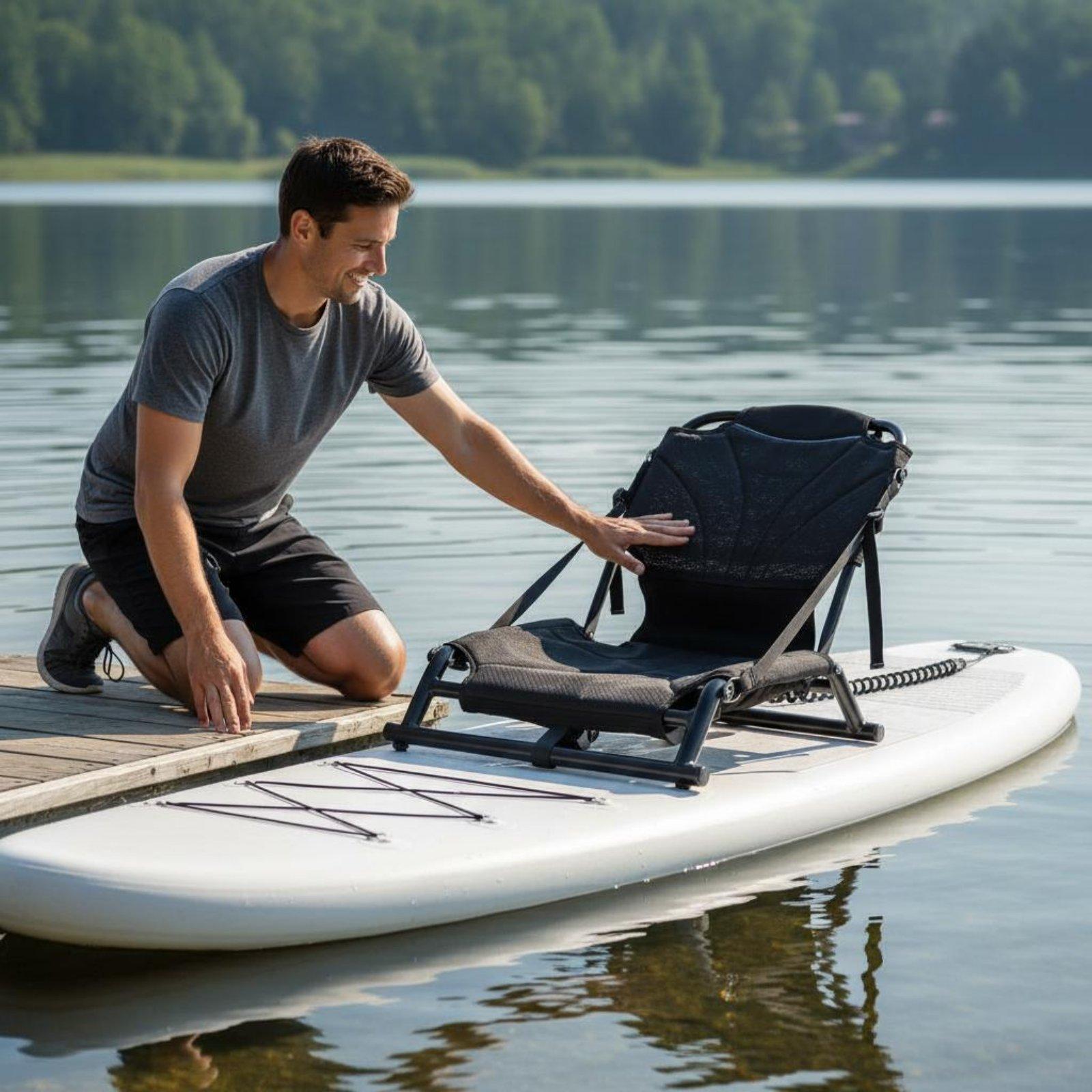 Duurzame kajakstoel van staal, - Fishing Boat Seat recensie en prijs