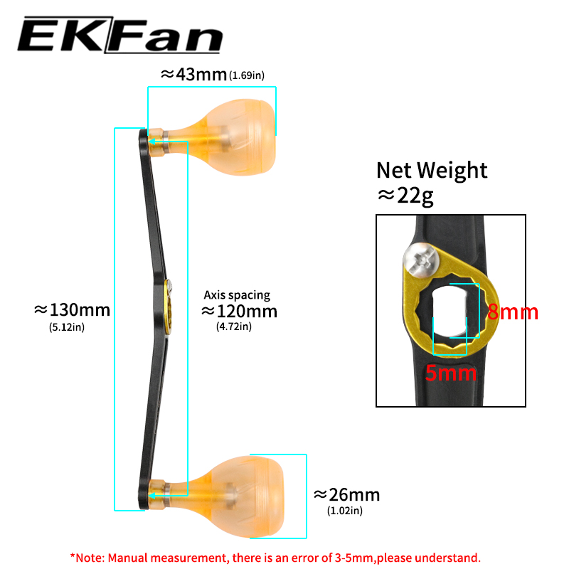 EKFan 130MM Ultralight Legerin - Fishing Boat Steering Wheel recensie en prijs
